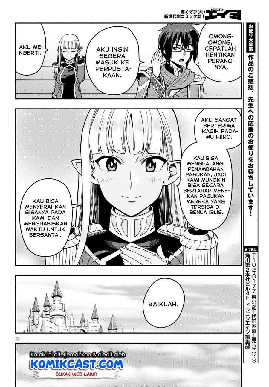 Konjiki no Moji Tsukai: Yuusha Yonin ni Makikomareta Unique Cheat chapter 74 halaman 30