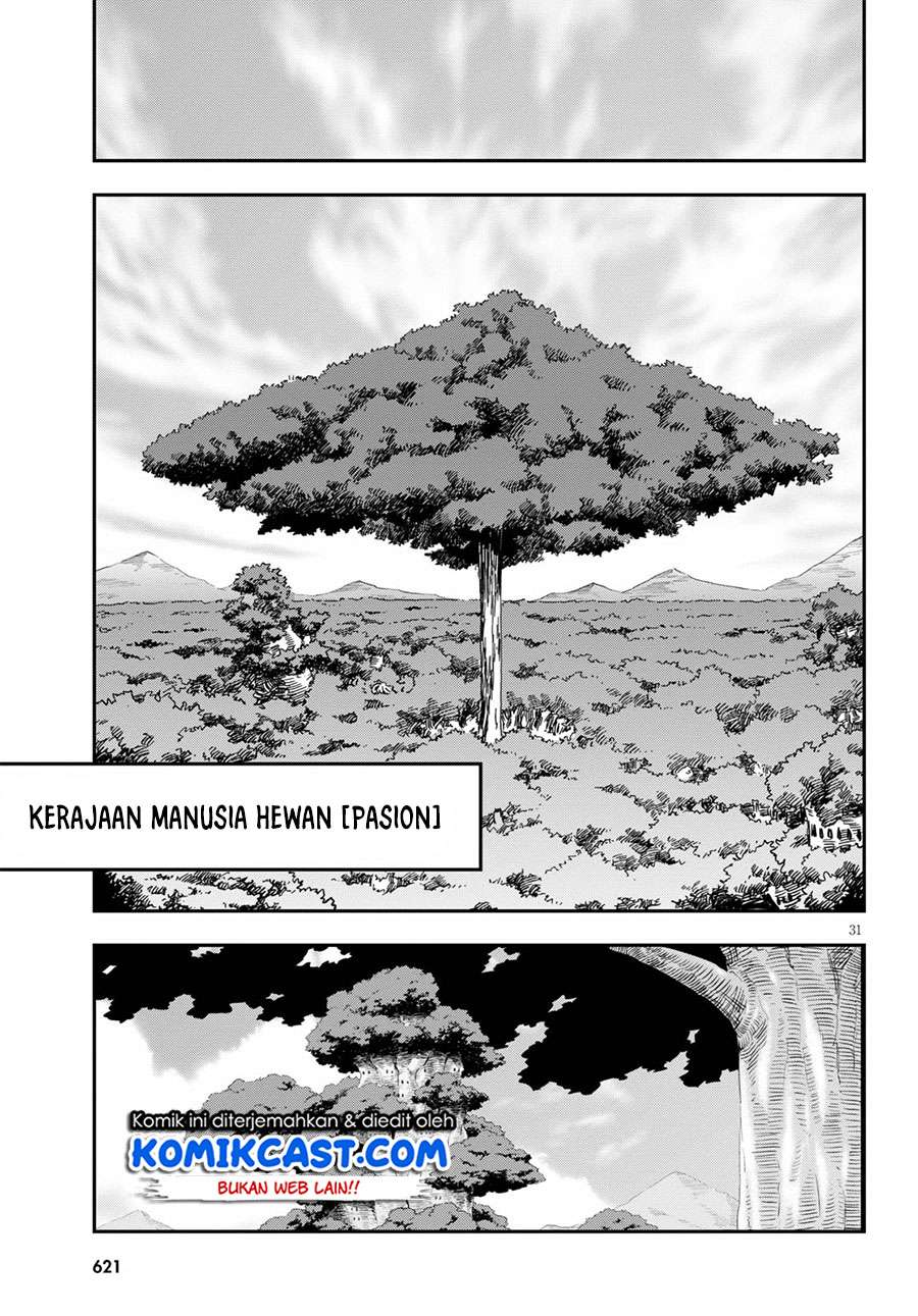 Konjiki no Moji Tsukai: Yuusha Yonin ni Makikomareta Unique Cheat chapter 74 halaman 31