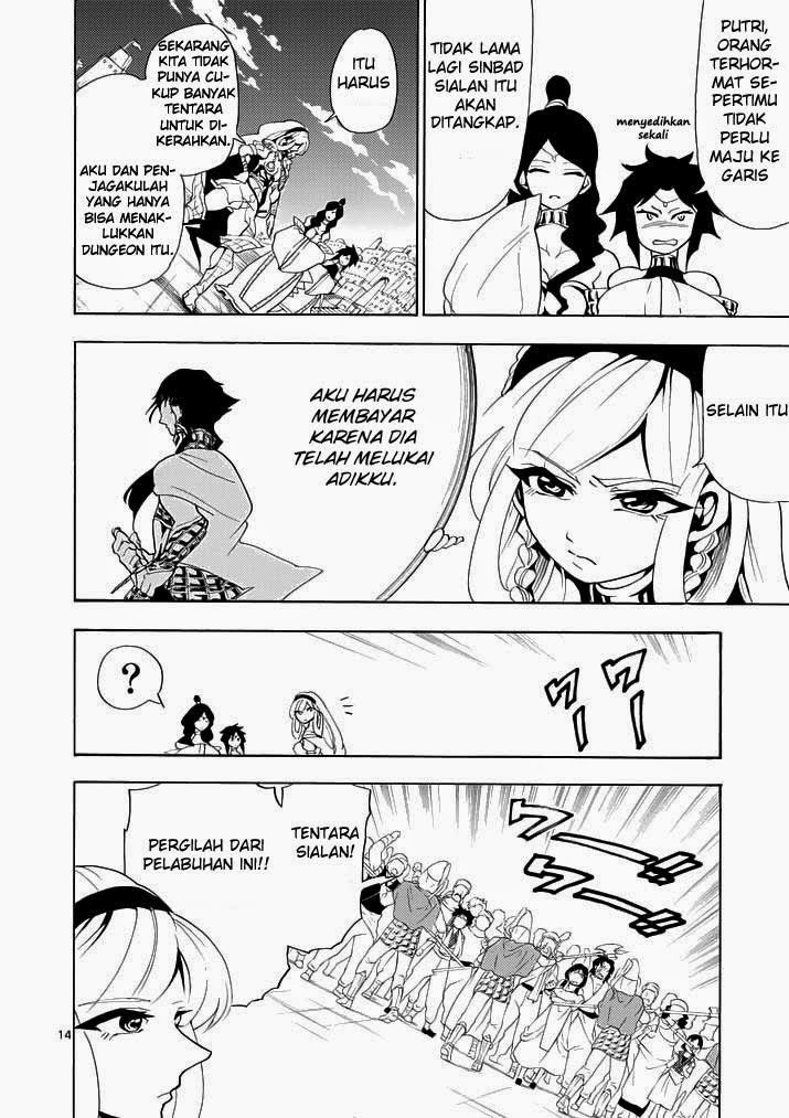 Magi: Sinbad no Bouken chapter 12 halaman 14