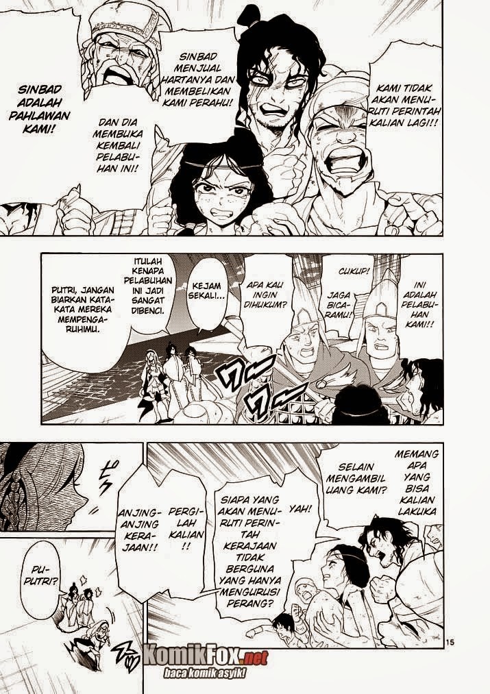 Magi: Sinbad no Bouken chapter 12 halaman 15