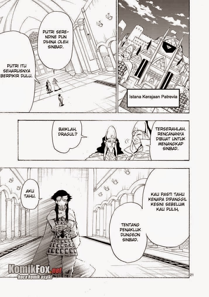 Magi: Sinbad no Bouken chapter 13 halaman 21