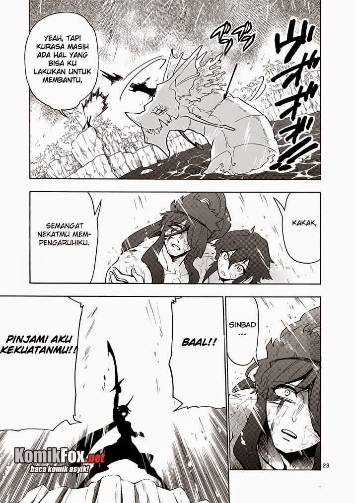 Magi: Sinbad no Bouken chapter 14 halaman 23