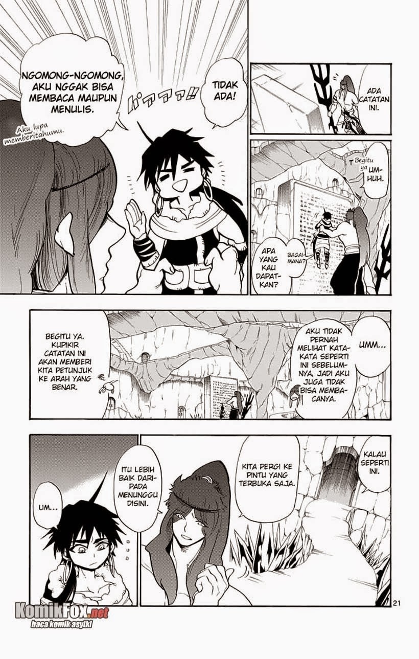 Magi: Sinbad no Bouken chapter 21 halaman 22