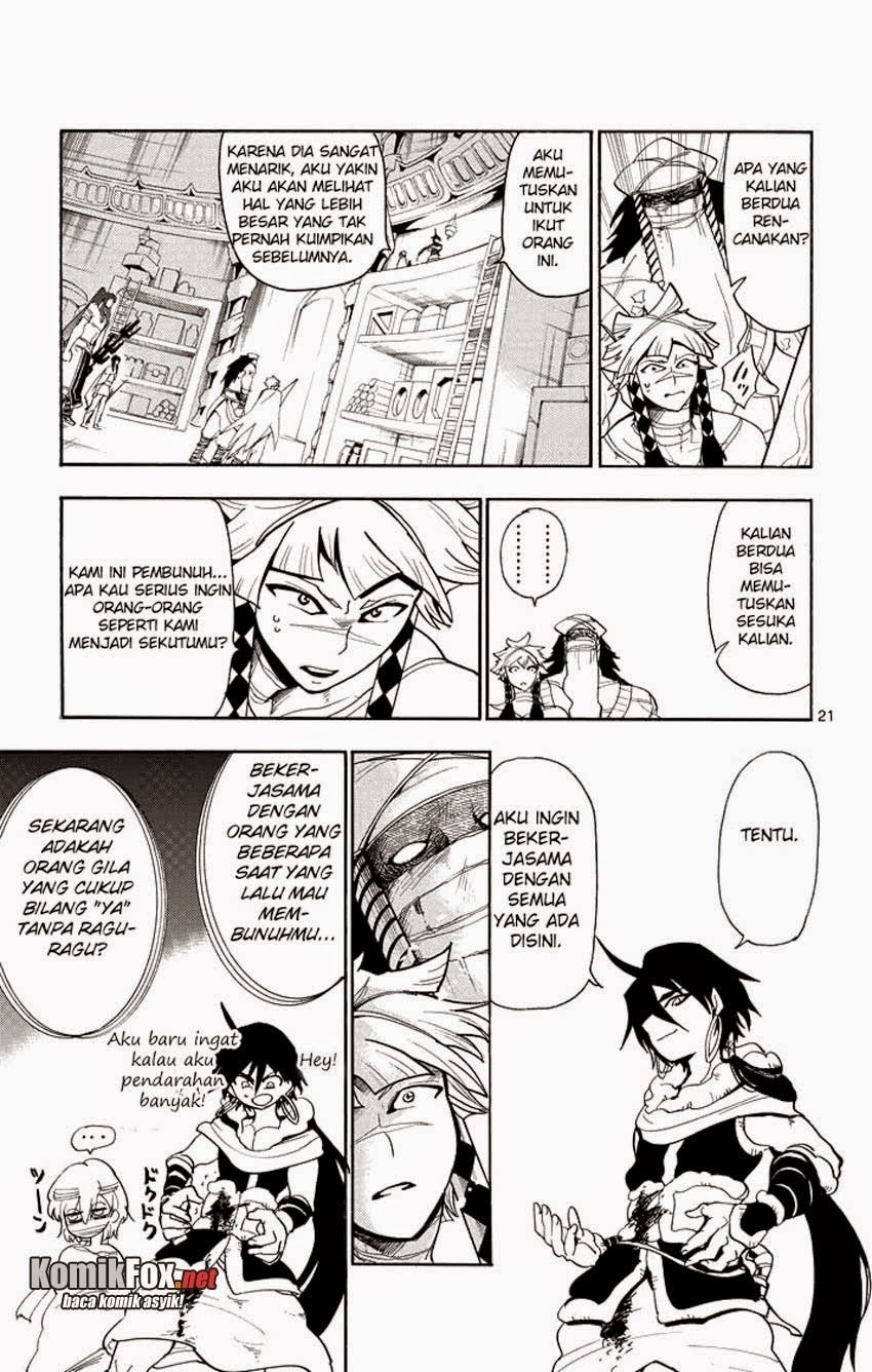 Magi: Sinbad no Bouken chapter 24 halaman 21