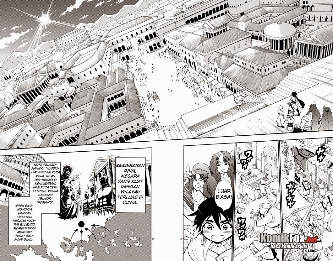 Magi: Sinbad no Bouken chapter 30 halaman 9