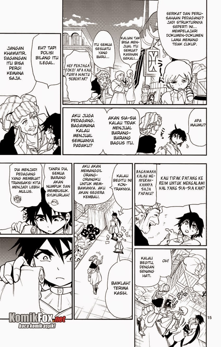 Magi: Sinbad no Bouken chapter 30 halaman 15