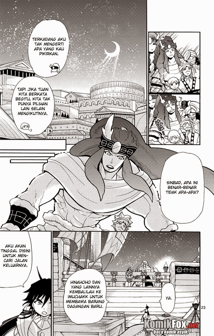 Magi: Sinbad no Bouken chapter 30 halaman 23