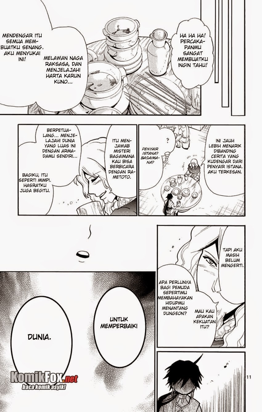Magi: Sinbad no Bouken chapter 31 halaman 11