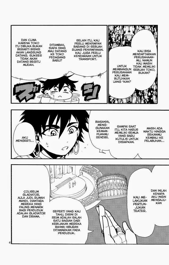 Magi: Sinbad no Bouken chapter 33 halaman 4