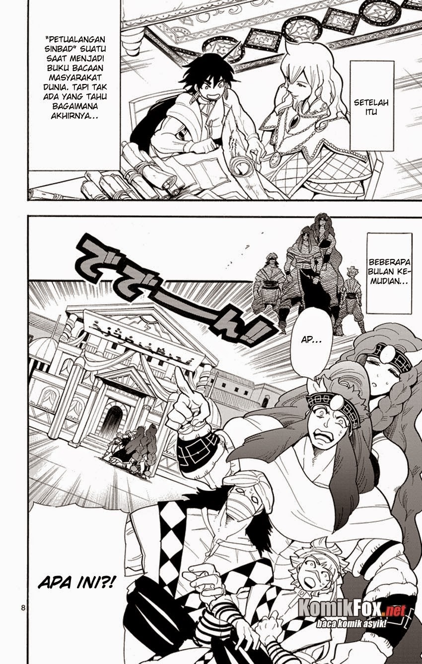 Magi: Sinbad no Bouken chapter 34 halaman 8