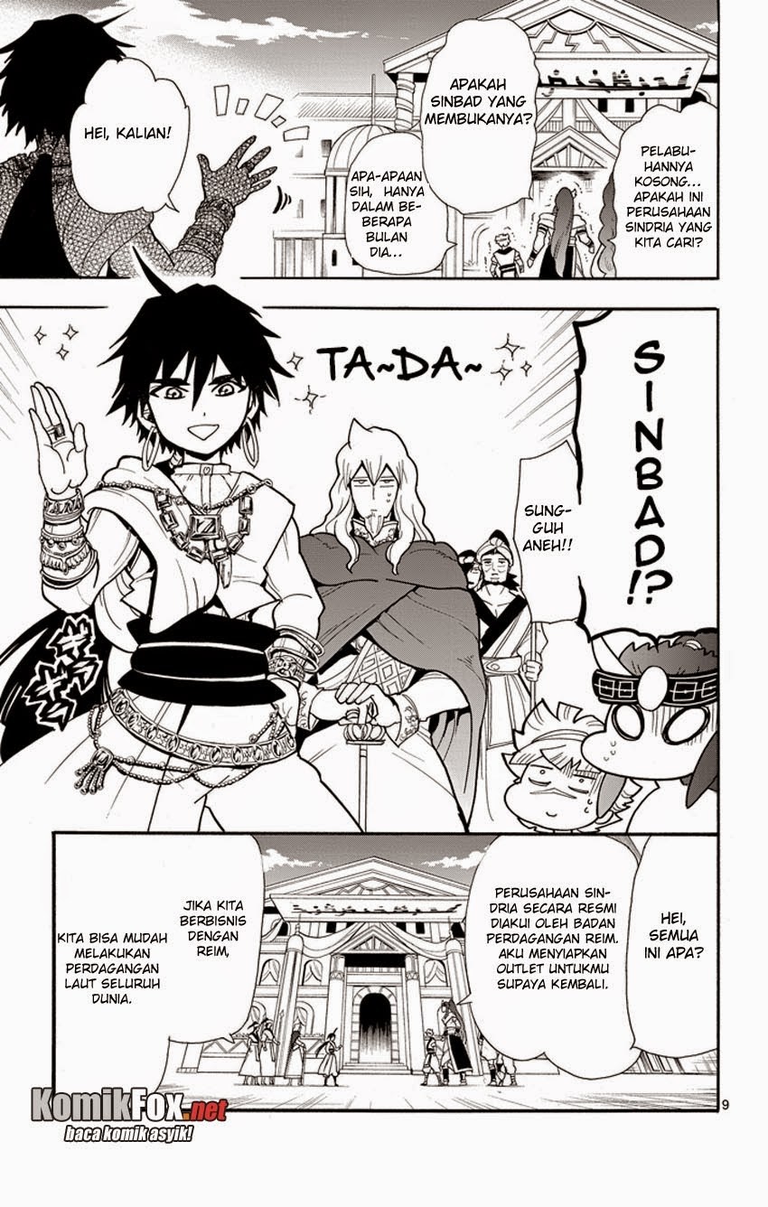 Magi: Sinbad no Bouken chapter 34 halaman 9