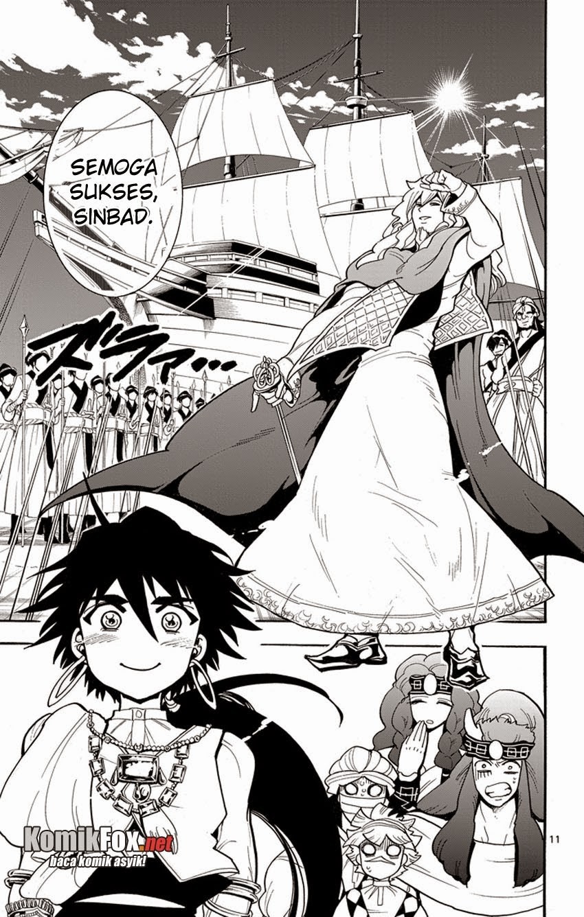 Magi: Sinbad no Bouken chapter 34 halaman 11