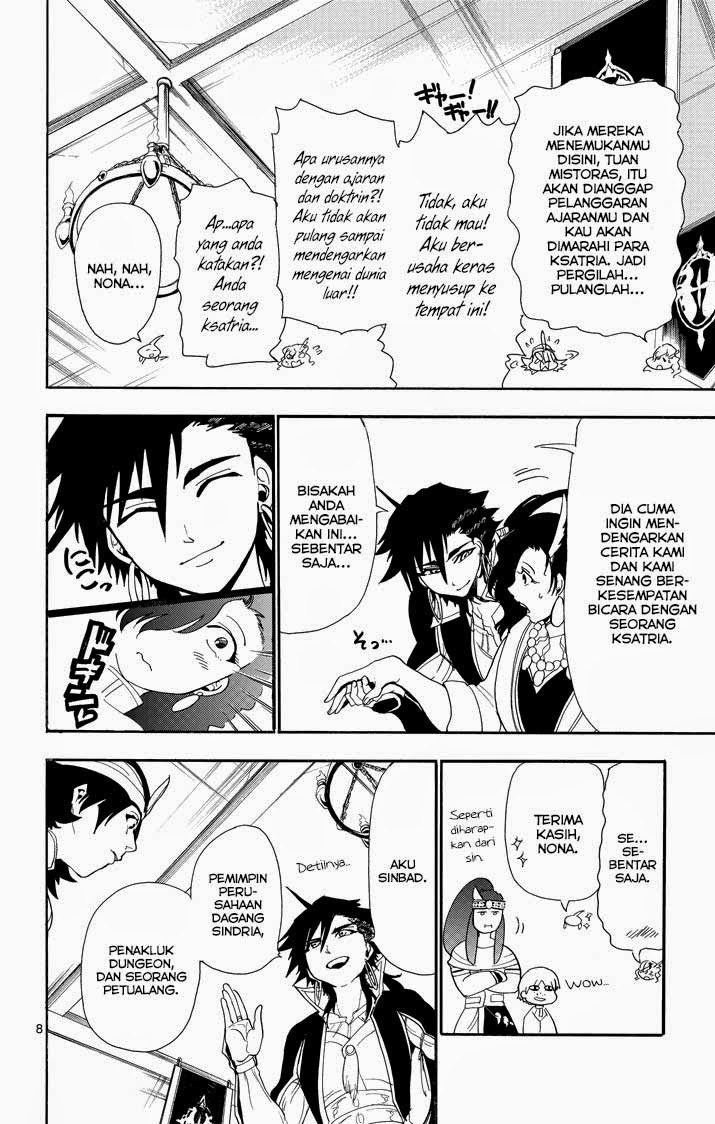 Magi: Sinbad no Bouken chapter 40 halaman 8