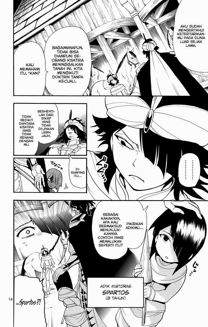 Magi: Sinbad no Bouken chapter 40 halaman 14