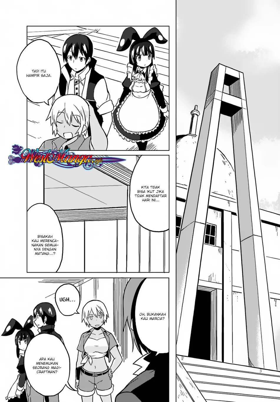 Magi Craft Meister chapter 20 halaman 21