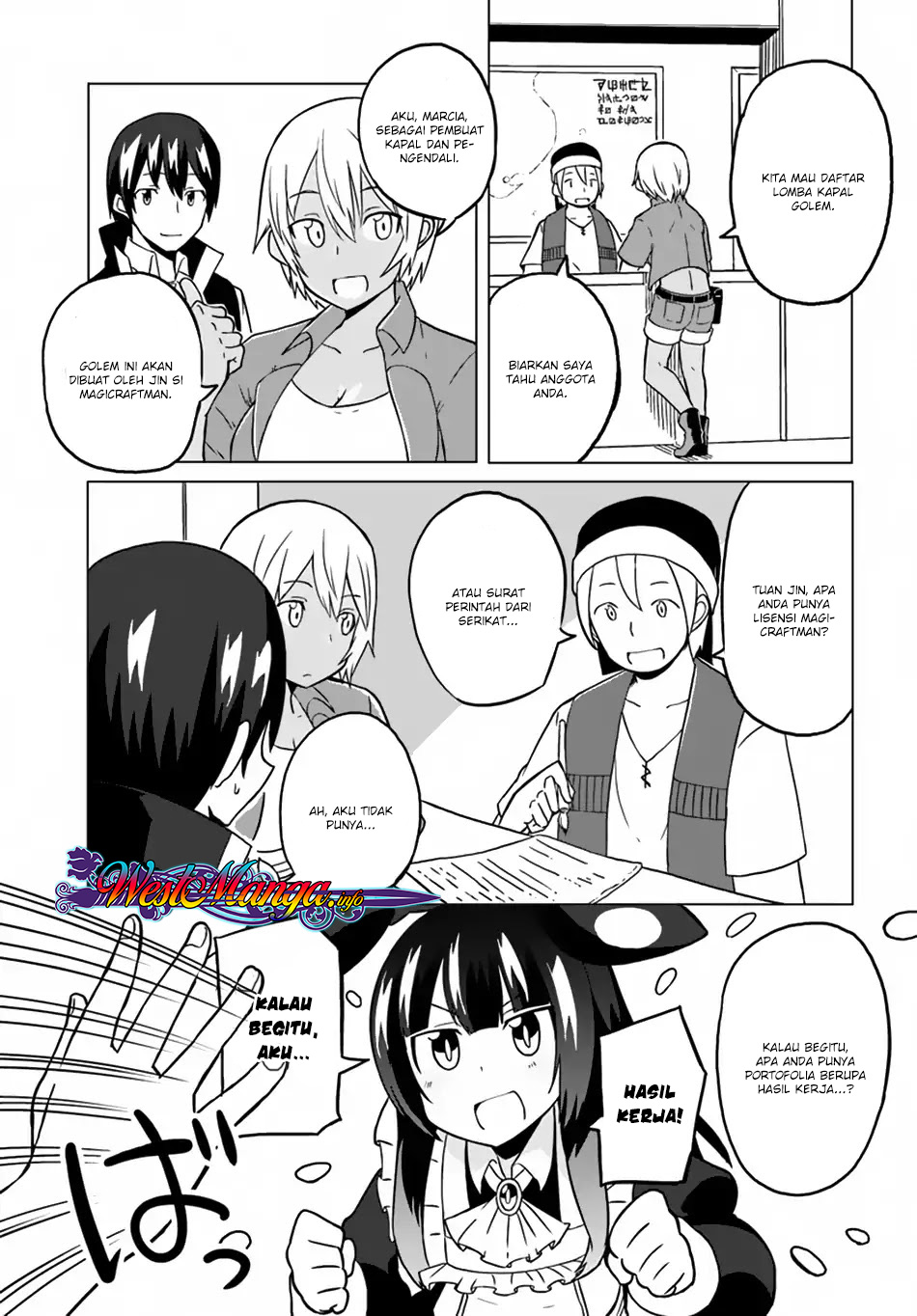Magi Craft Meister chapter 20 halaman 25