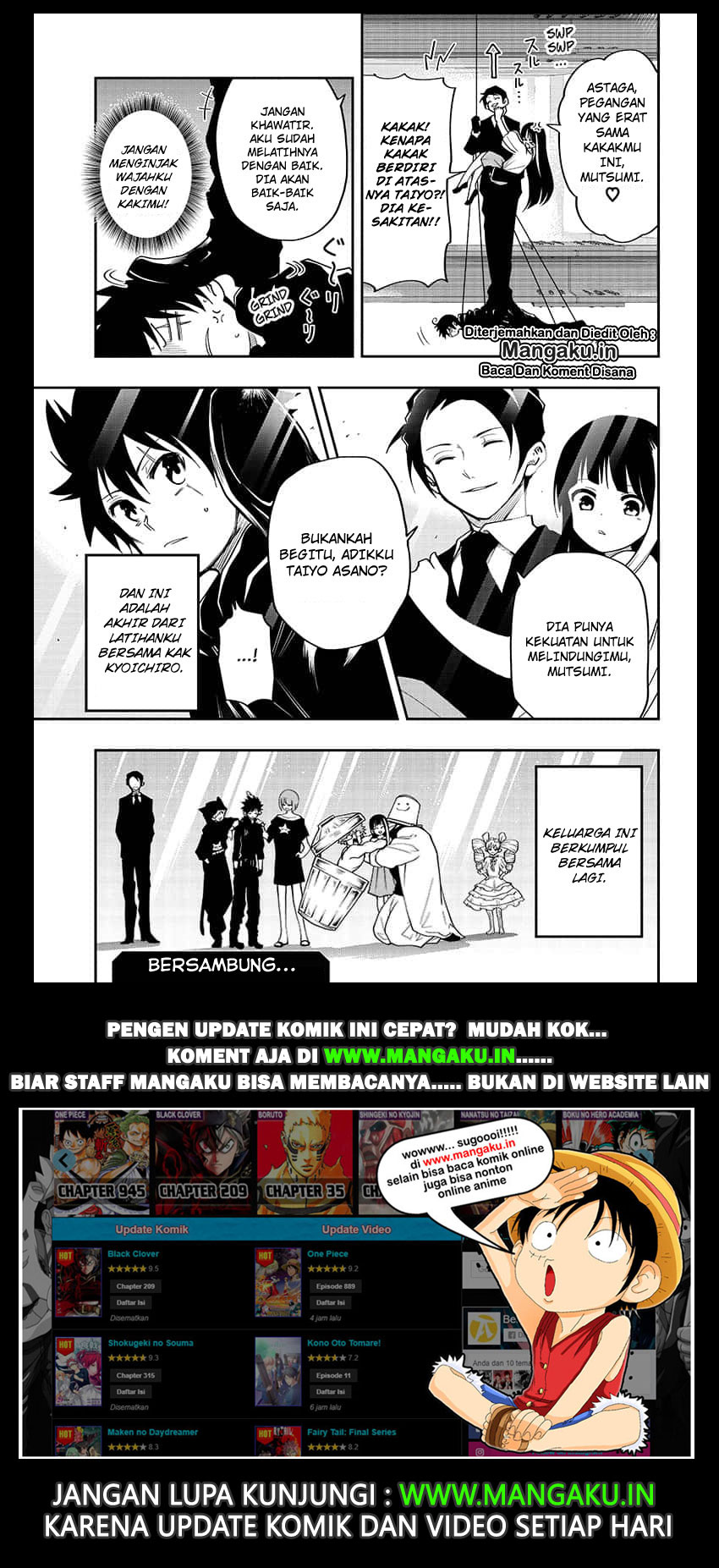 Mission: Yozakura Family chapter 8 halaman 20
