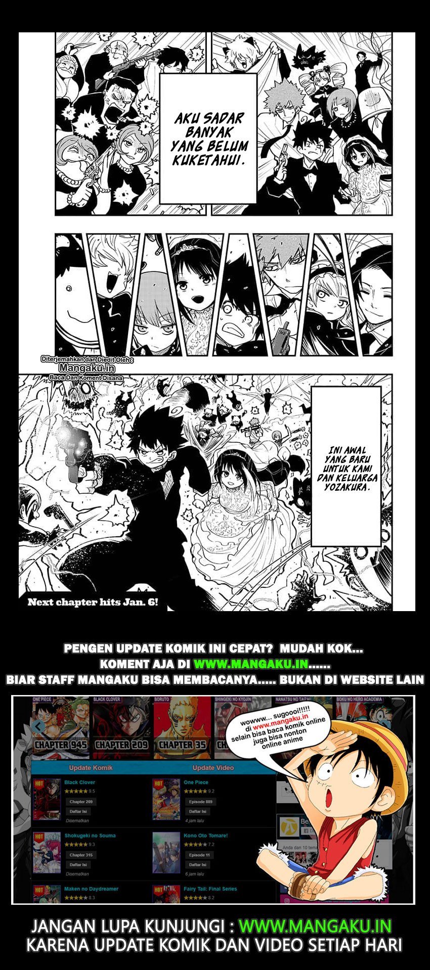 Mission: Yozakura Family chapter 18 halaman 20