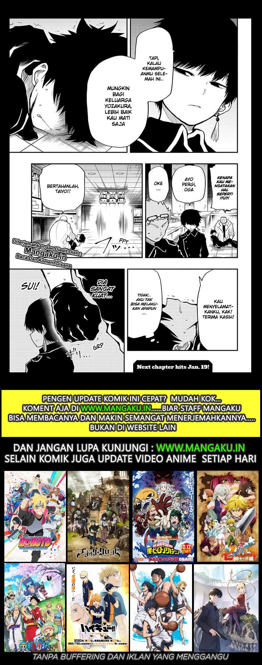 Mission: Yozakura Family chapter 19 halaman 20