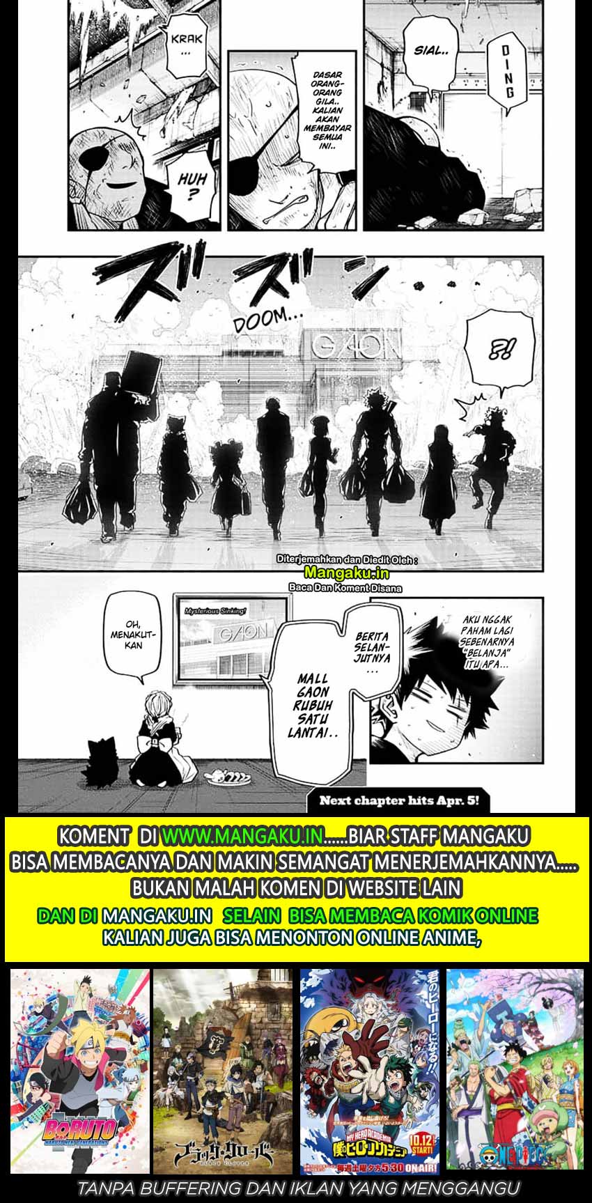 Mission: Yozakura Family chapter 30 halaman 21