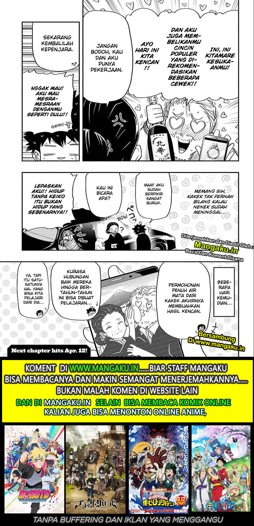 Mission: Yozakura Family chapter 31 halaman 21