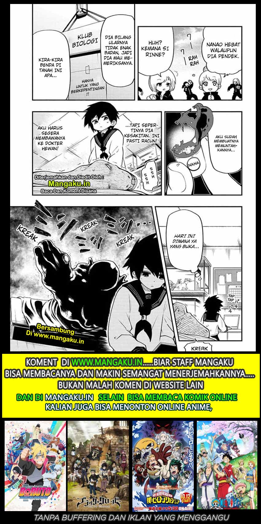 Mission: Yozakura Family chapter 32 halaman 21