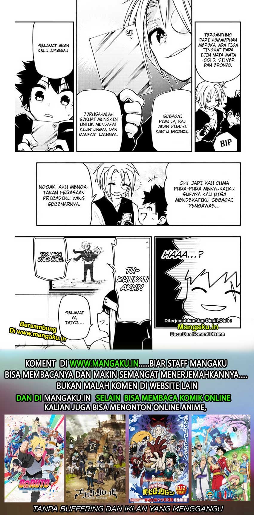Mission: Yozakura Family chapter 34 halaman 20