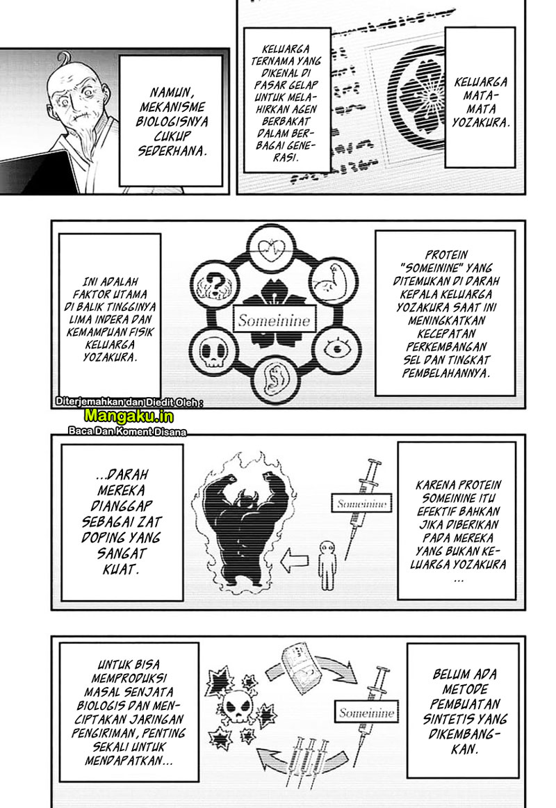 Mission: Yozakura Family chapter 36 halaman 15