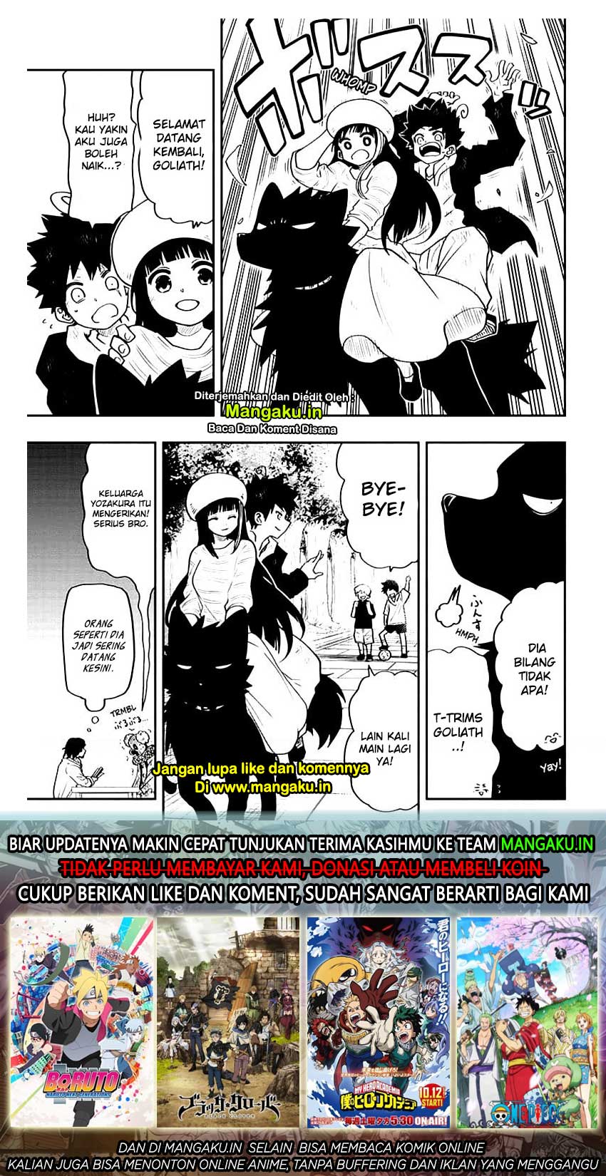 Mission: Yozakura Family chapter 37 halaman 21