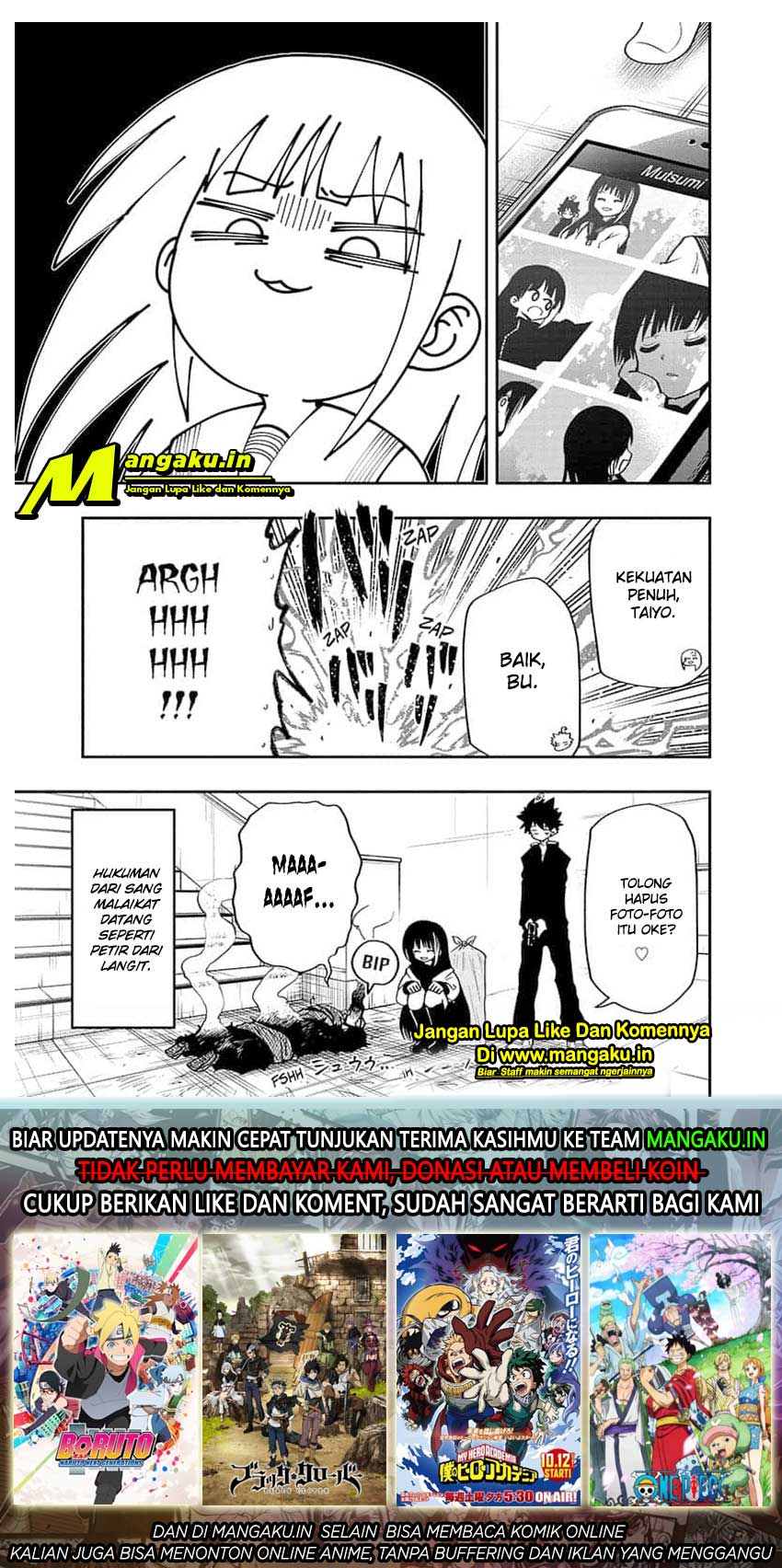 Mission: Yozakura Family chapter 38 halaman 20
