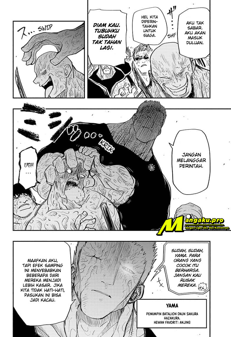 Mission: Yozakura Family chapter 46 halaman 14