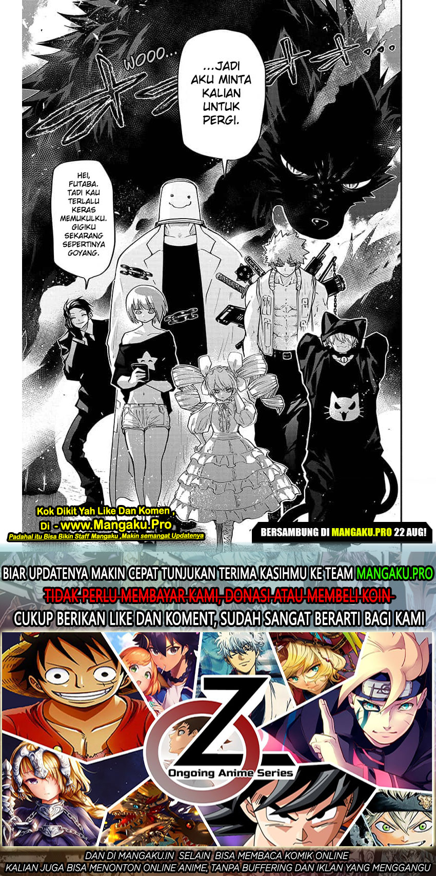 Mission: Yozakura Family chapter 46 halaman 21