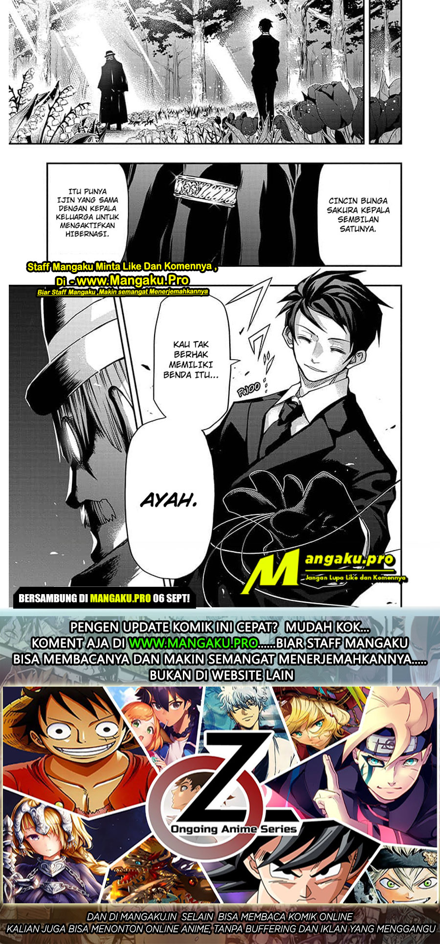 Mission: Yozakura Family chapter 48 halaman 22