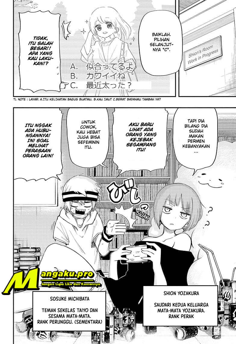 Mission: Yozakura Family chapter 62 halaman 11