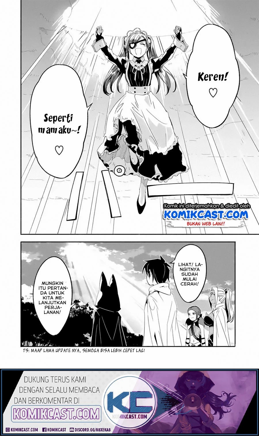 Mom, Please Don't Come Adventuring With Me! chapter 15.2 halaman 24