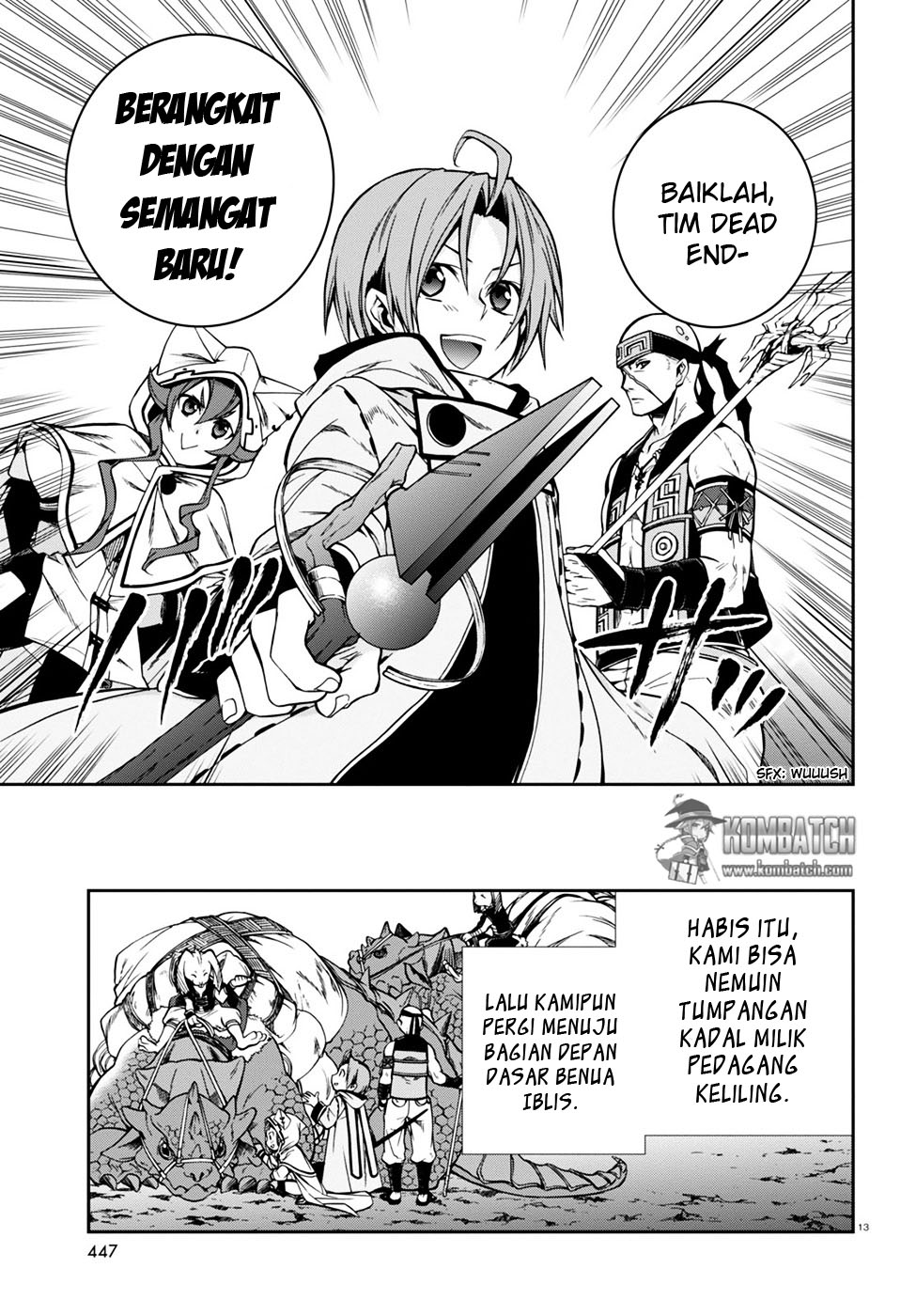 Mushoku Tensei: Isekai Ittara Honki Dasu chapter 27 halaman 14