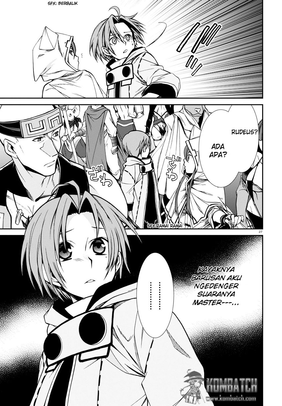 Mushoku Tensei: Isekai Ittara Honki Dasu chapter 27 halaman 27