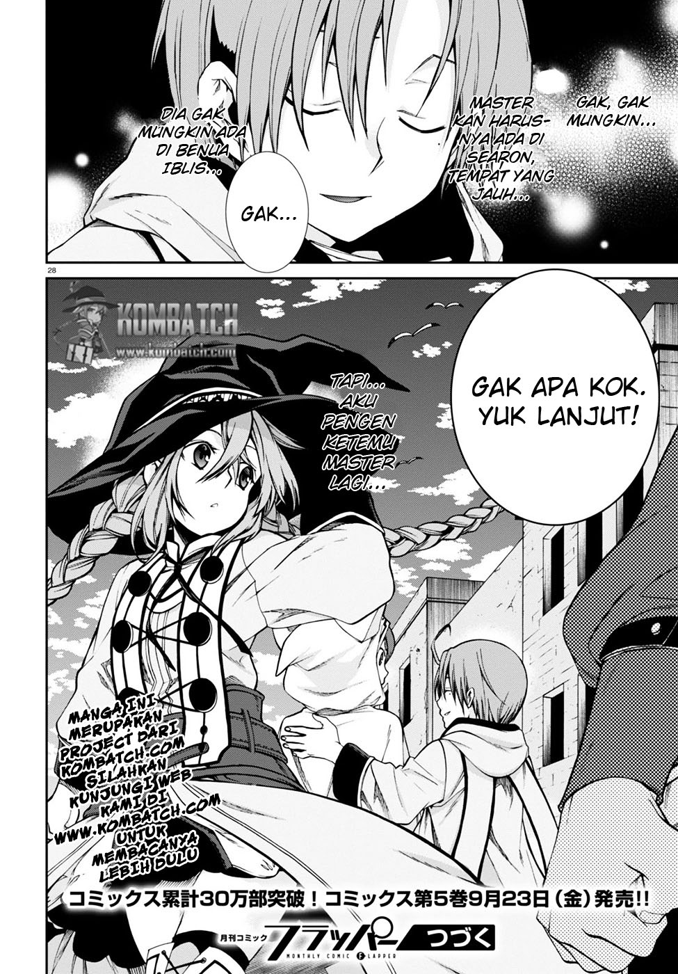 Mushoku Tensei: Isekai Ittara Honki Dasu chapter 27 halaman 28