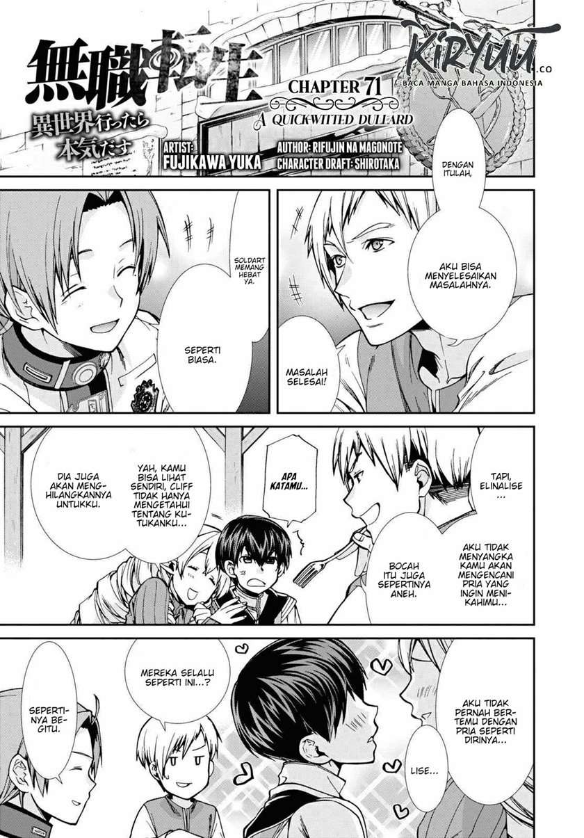 Komik Mushoku Tensei: Isekai Ittara Honki Dasu Chapter 71 Bahasa Indonesia - Mangakyo