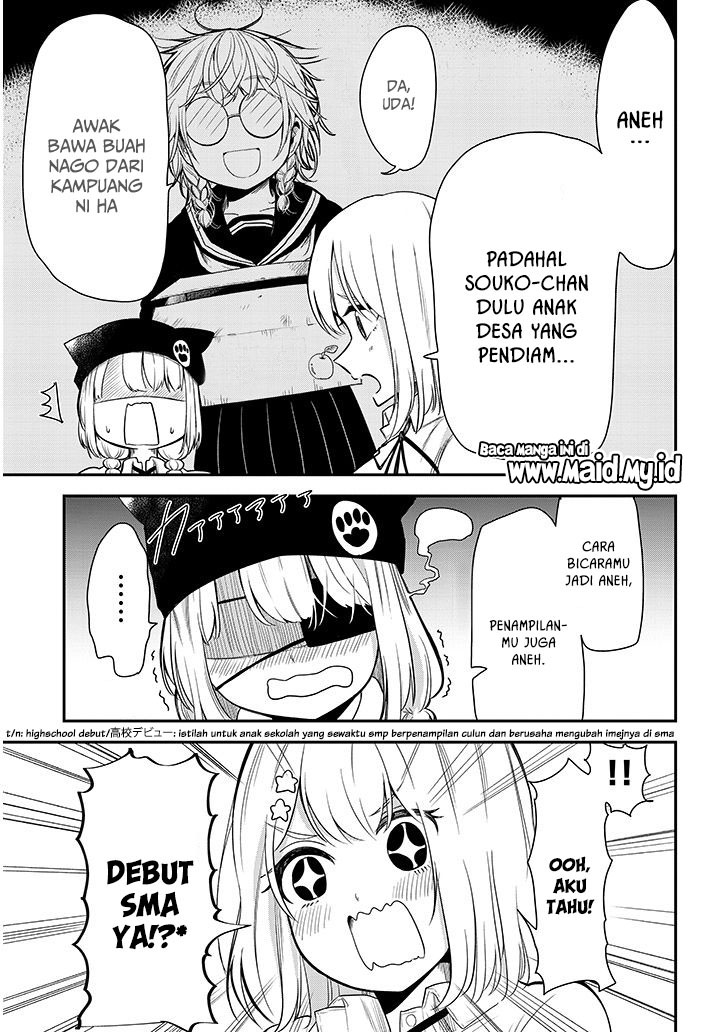 Nega-kun and Posi-chan chapter 12 halaman 15