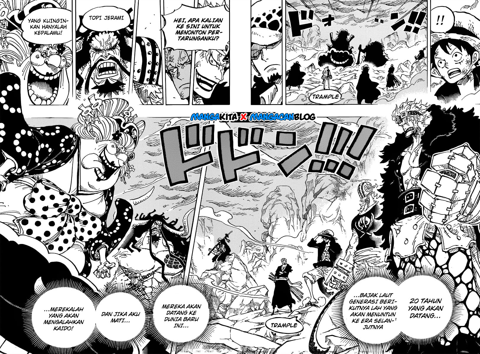 One Piece Chapter 1000 Mangakyo