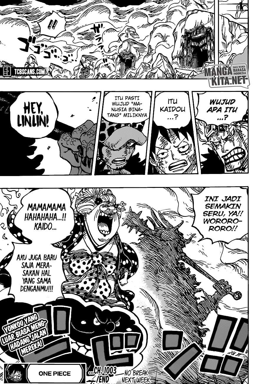 One Piece Chapter 1003 Hq Mangakyo