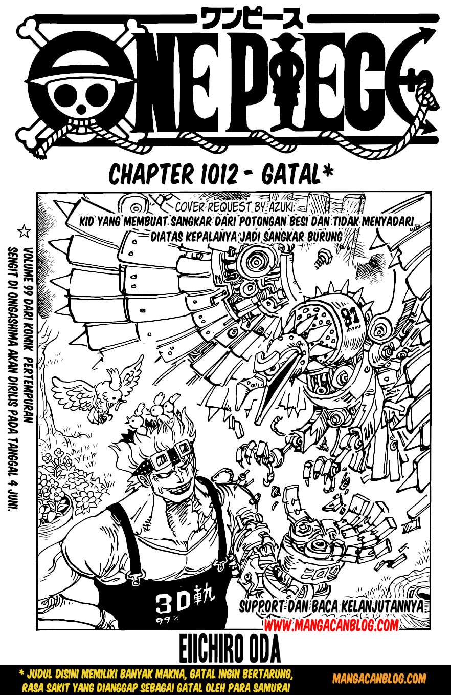 One Piece Chapter 1012 Hd Mangakyo