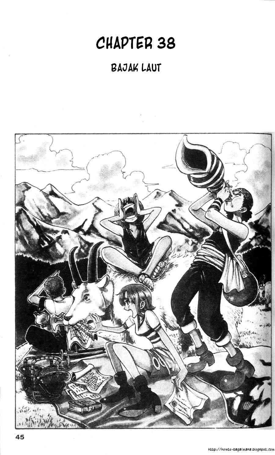 One Piece Chapter 38 Bahasa Indonesia page 0