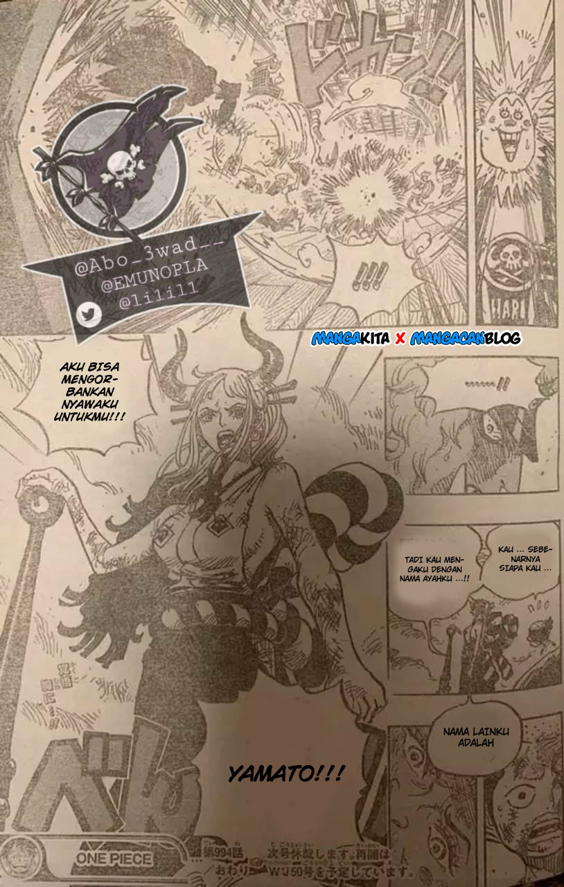 One Piece Chapter 994 Lq Mangakyo