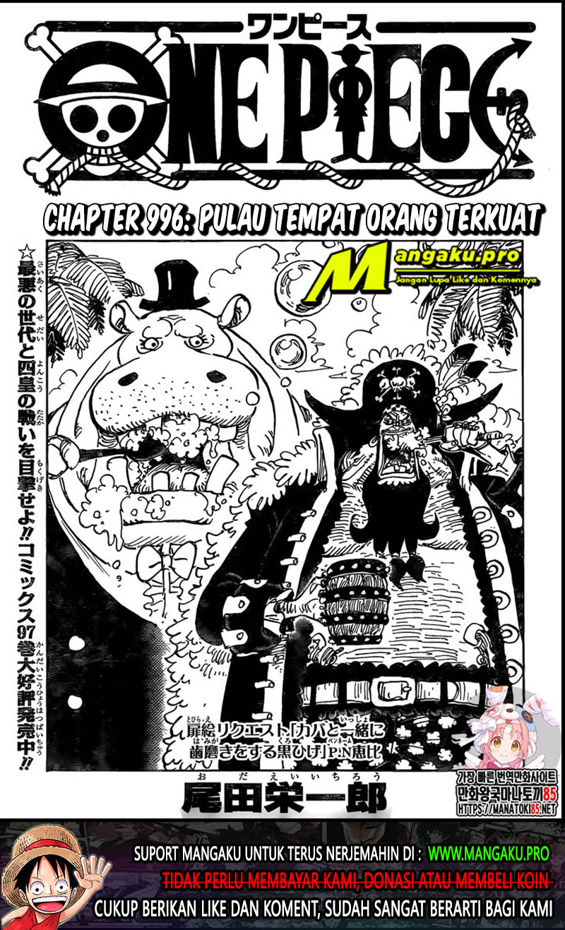 One Piece Chapter 996 Mangakyo