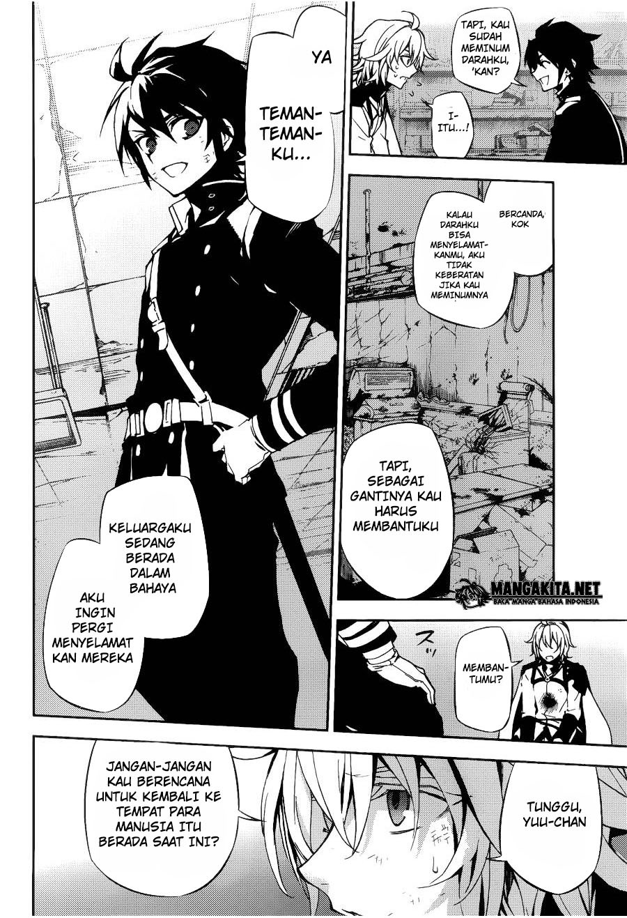Owari no Seraph chapter 37 halaman 13