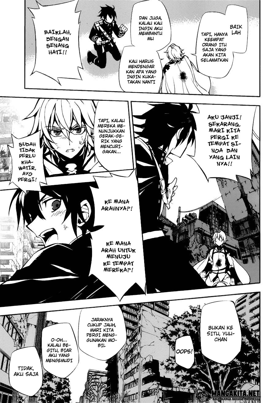 Owari no Seraph chapter 37 halaman 22