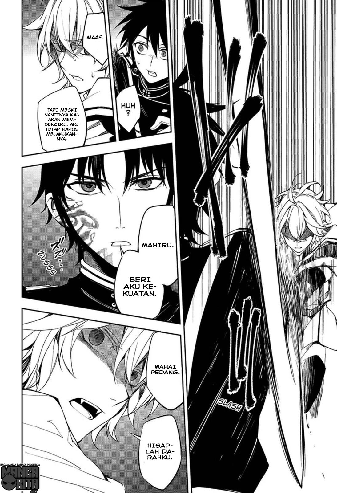 Owari no Seraph chapter 58 halaman 33