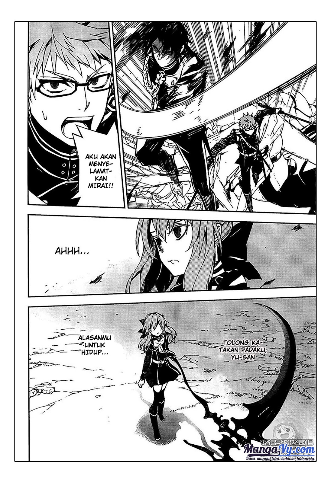 Owari no Seraph chapter 67 halaman 12